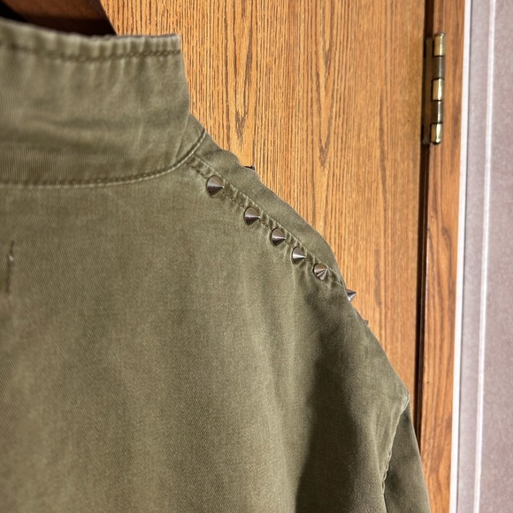 H&M Bohemian Punk Embroidered Patchwork Bomber - Picture 10 of 11